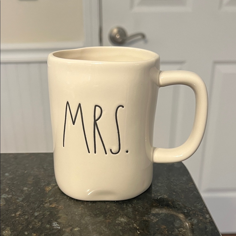 Rae Dunn Cream MRS. Mug